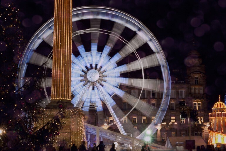 Winter Wonders George Square observation wheel Content Block