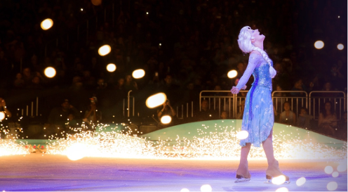 Elsa on ice